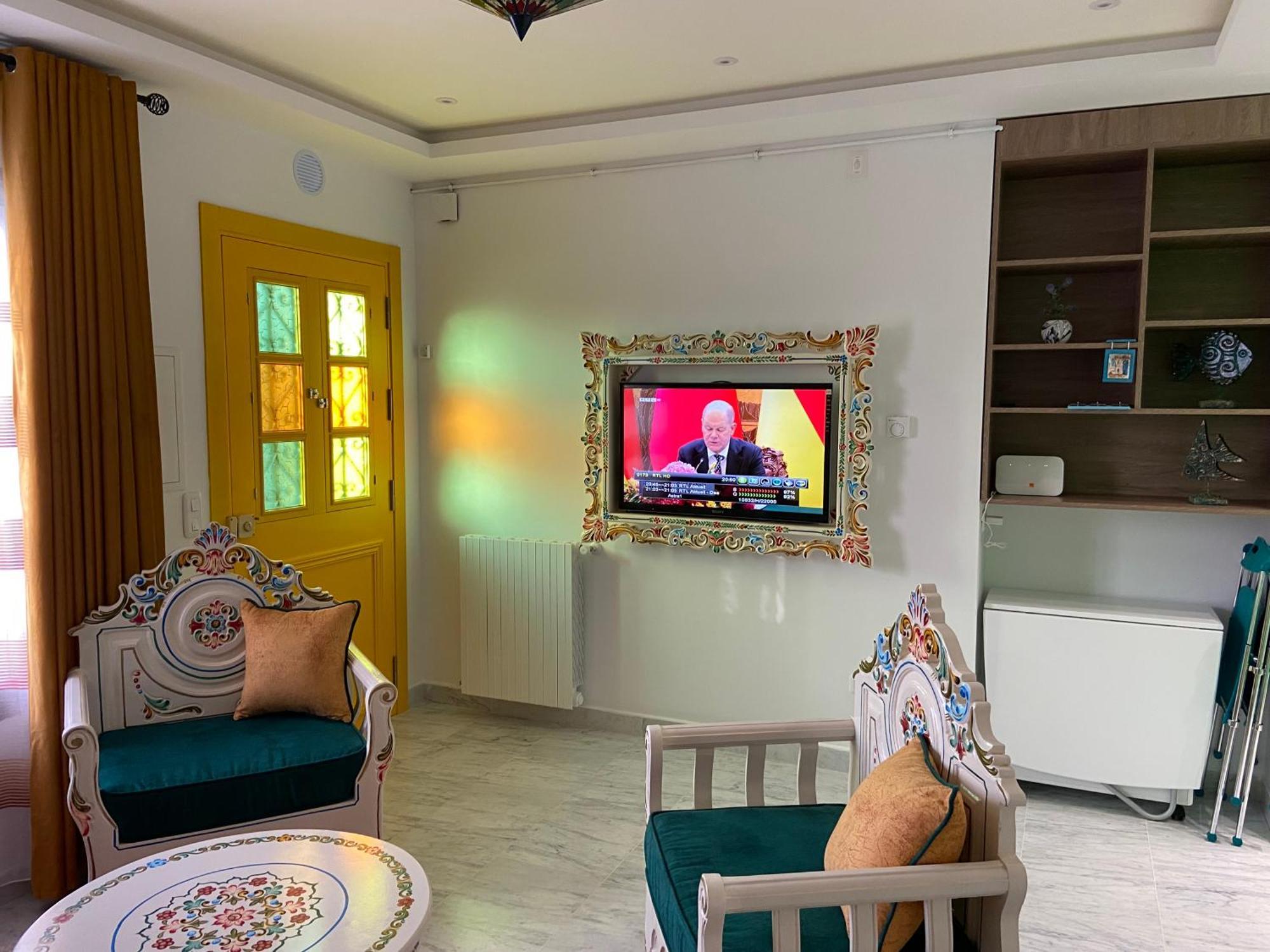Marsa-Sidi Bousaid Cosy Authentic Apartment 拉马萨 外观 照片