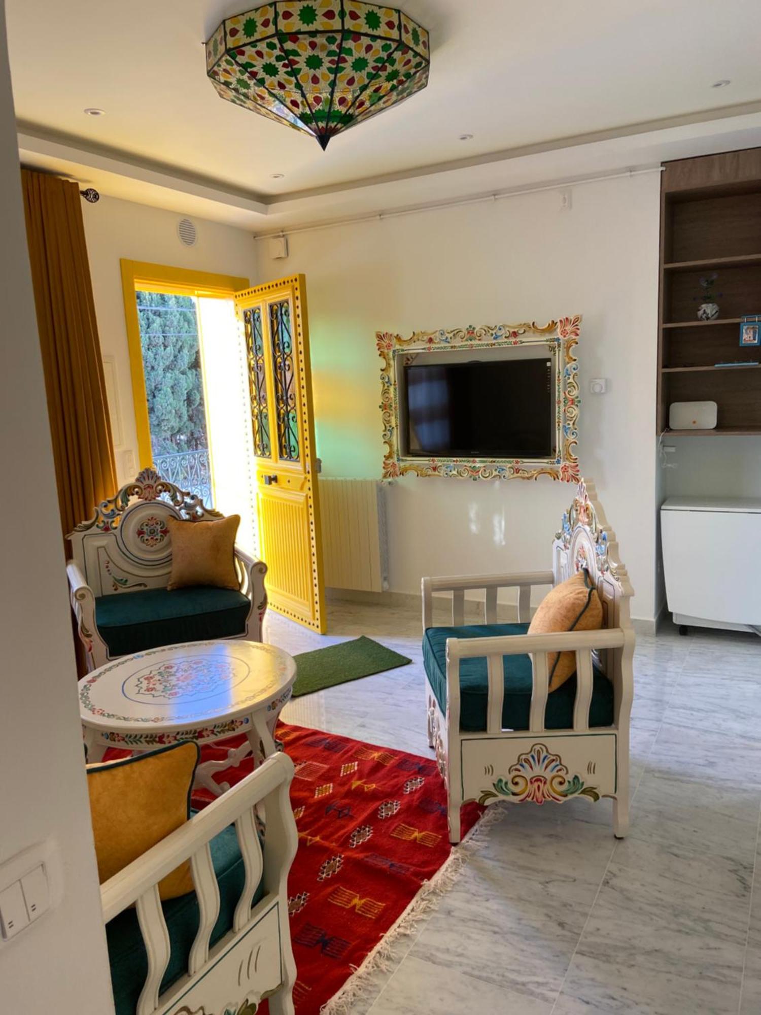 Marsa-Sidi Bousaid Cosy Authentic Apartment 拉马萨 外观 照片