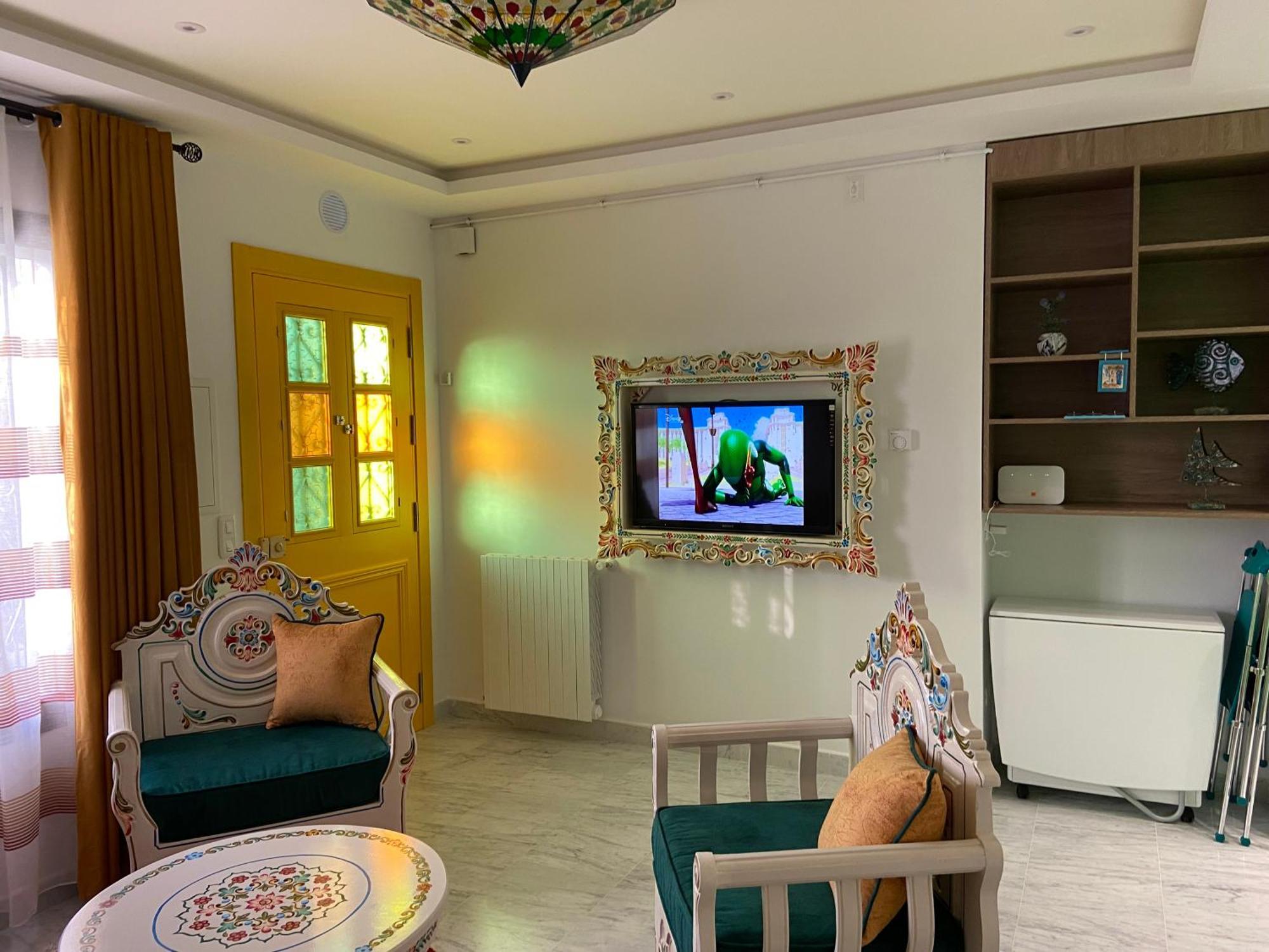 Marsa-Sidi Bousaid Cosy Authentic Apartment 拉马萨 外观 照片