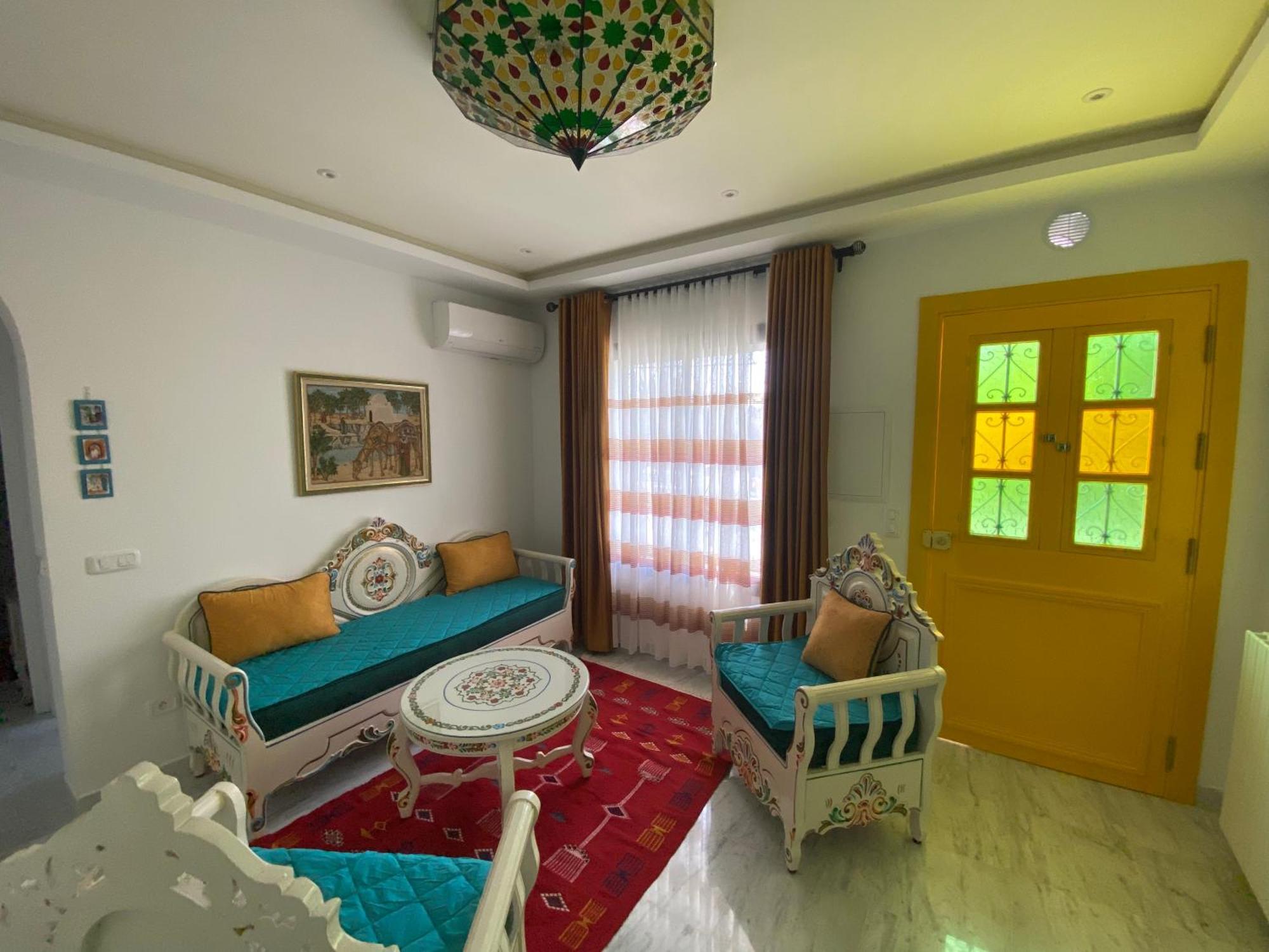 Marsa-Sidi Bousaid Cosy Authentic Apartment 拉马萨 外观 照片