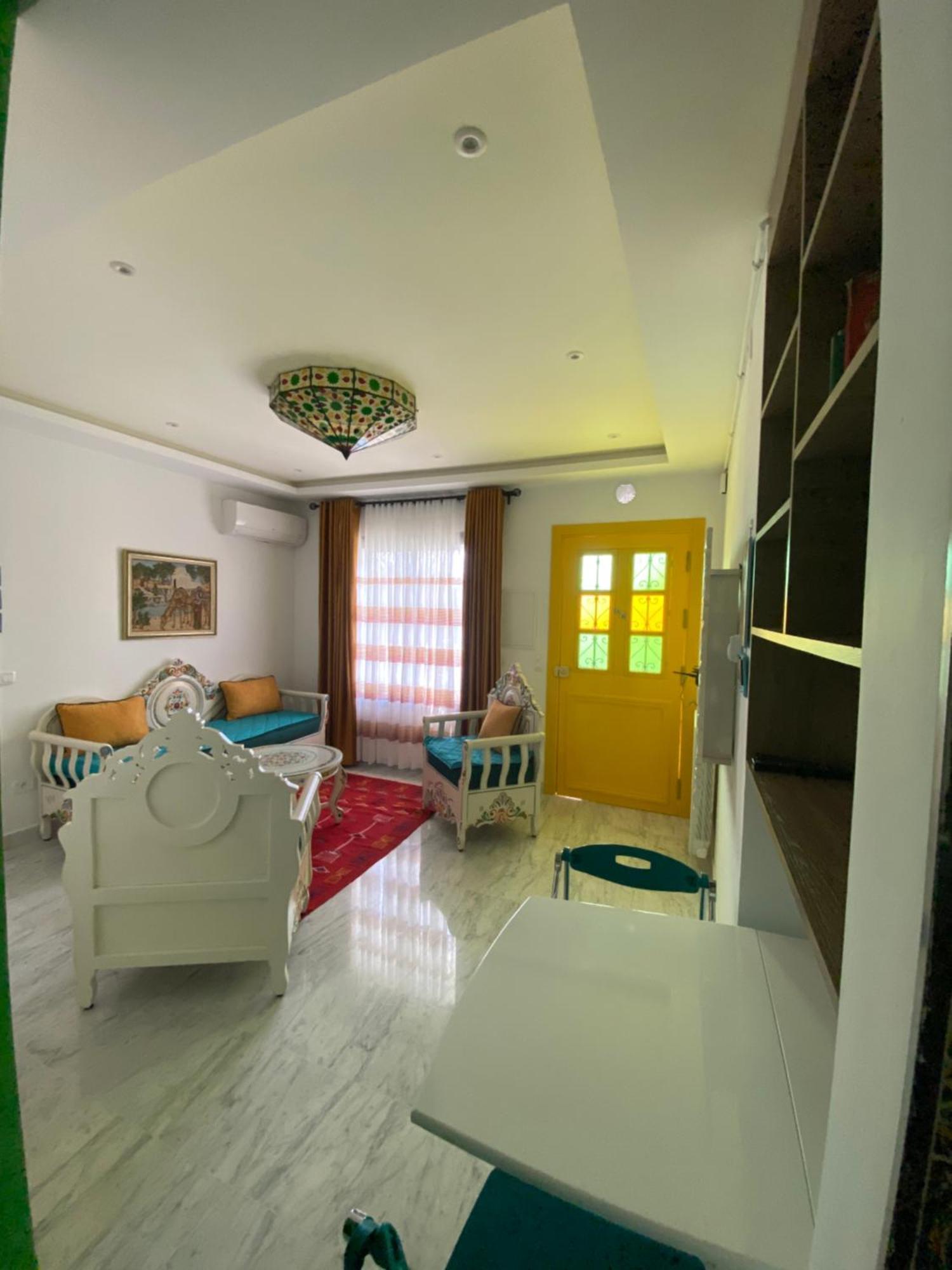Marsa-Sidi Bousaid Cosy Authentic Apartment 拉马萨 外观 照片